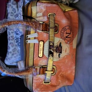 New with tag Nicole Lee satchel